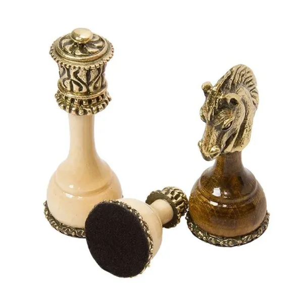 Шахматные  фигуры Королевские  средние 803 Haleyan