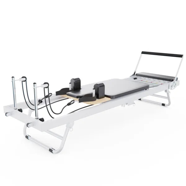 Стол для пилатеса (реформер) DFC с деревянными вставками