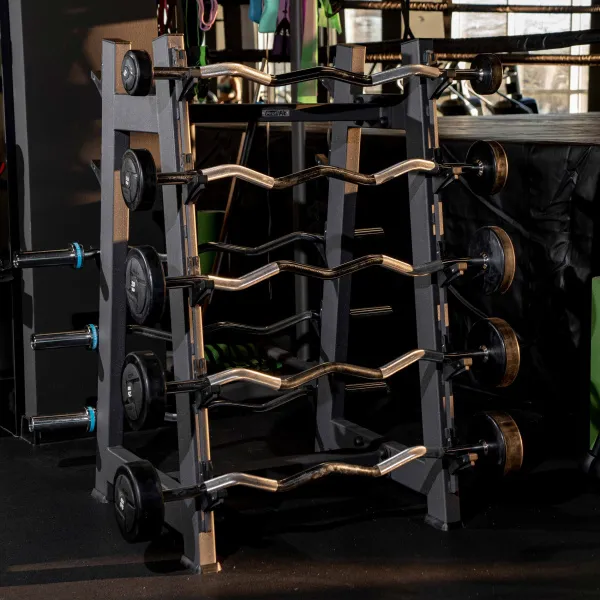 Набор изогнутых штанг POWER (шаг 5 кг, 5 шт) PROFI-FIT 10-30 кг