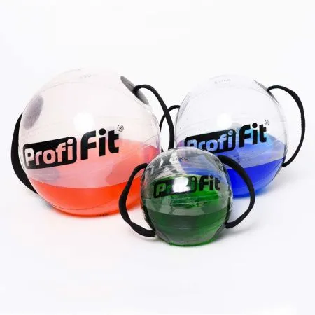 Мяч для функционального тренинга Water Ball 30 см PROFI-FIT фото Мяч для функционального тренинга Water Ball 30 см PROFI-FIT