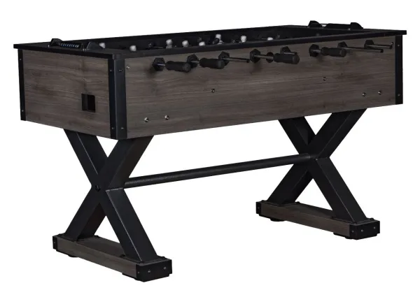 Настольный футбол кикер Tournament кубинский махагон