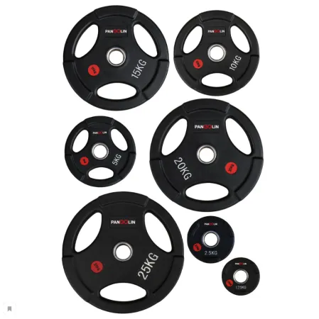 Обрезиненные олимпийские диски Pangolin Fitness WP074B