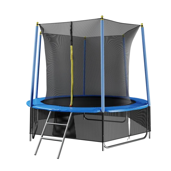 Батут Weengo "Winner Classic" (8 футов, верхняя и нижняя защитные сетки и лестница в комплекте)