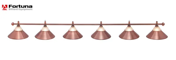 Светильник Fortuna Alison Red Bronze 6 плафонов