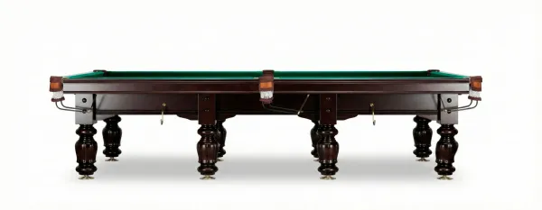 Бильярдный стол для русской пирамиды Weekend "Classic 2" (12 футов, массив ольхи, борт ясень, махагон)