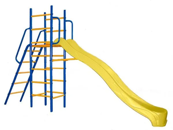 Спортивно-игровой комплекс Kampfer Super Descent (желтый)