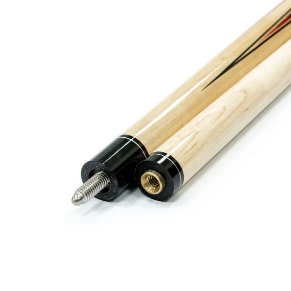 Кий / пул 2-pc "Classic Champion A-6" (черно-натуральный) с оплеткой ирландский лен