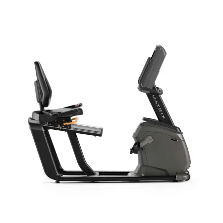 Горизонтальный велоэргометр MATRIX LIFESTYLE Черный с консолью TOUCH