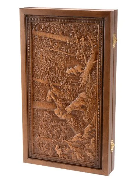 Нарды Мишки, патина, бук