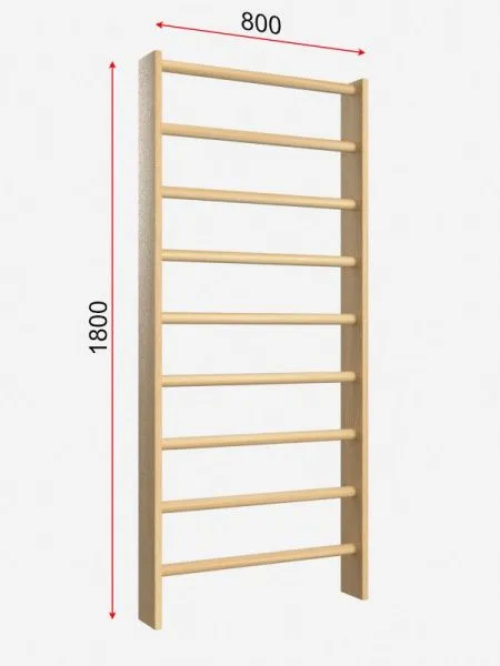 Шведская стенка деревянная детская