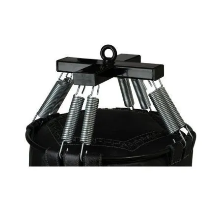 Боксёрский мешок FILIPPOV Ø40 кожа (Черный) -  110см/40см/43-45кг