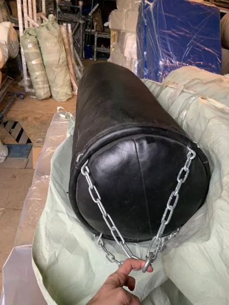 Боксёрский мешок профессиональный кожа 95-110 кг