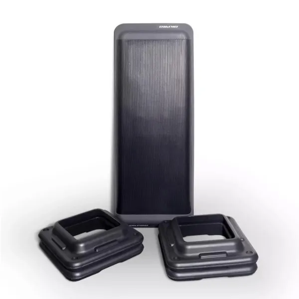 Степ-платформа профессиональная три уровня высоты серая