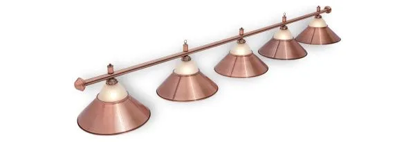 Светильник Alison Red Bronze 5 плафонов