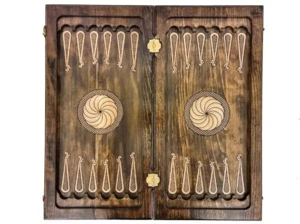 Нарды резные "Армянский узор 8" 60, Ustyan