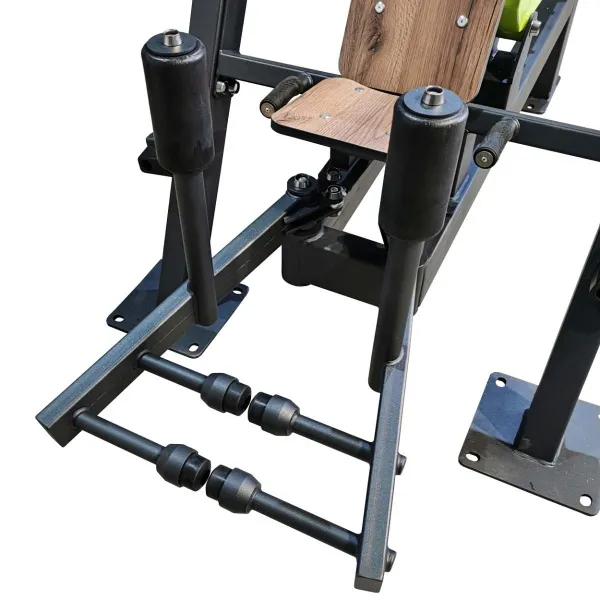 F-2822 Уличный тренажер Разведение ног с переменной нагрузкой ZAVODSPORTA