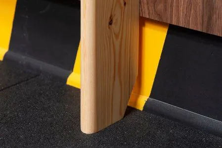 Деревянная шведская стенка (стойка - сосна, поручень 800 мм - береза)