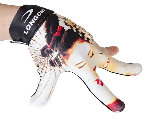 Перчатка бильярдная «Longoni Fancy Hot Lips 1»