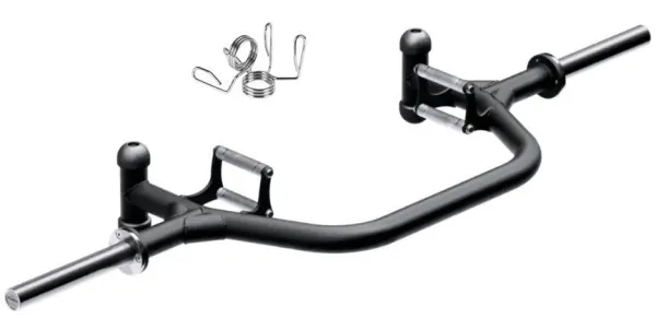 Открытый гриф для приседаний и становой тяги, с замками