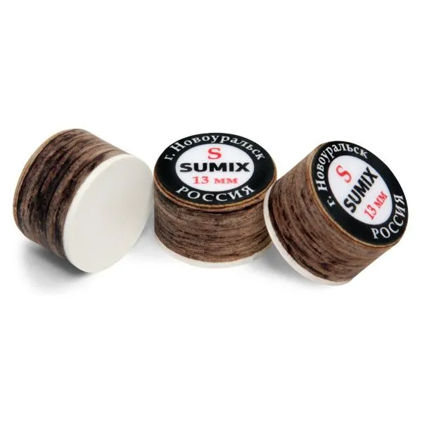 Наклейка для кия SUMIX ø13мм Soft с фиброй 1шт.