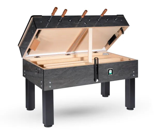 Настольный футбол (кикер) Desperado Bar De Luxe Arena-V с терминалом POS (оплата картами)