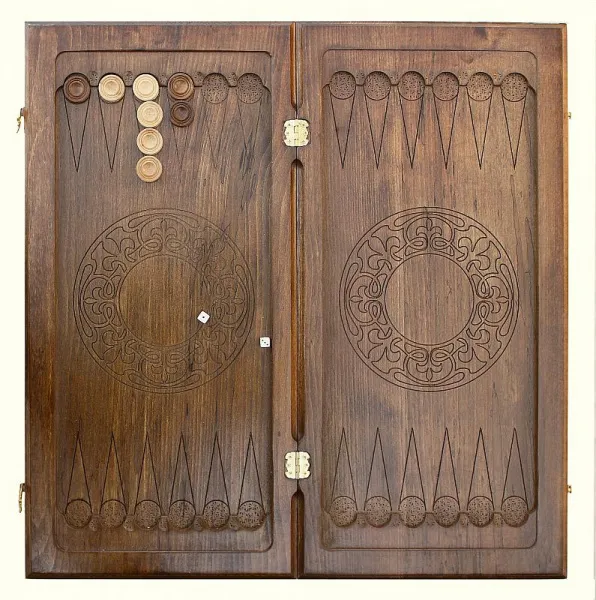 Нарды резные "Бесконечность", Ustyan