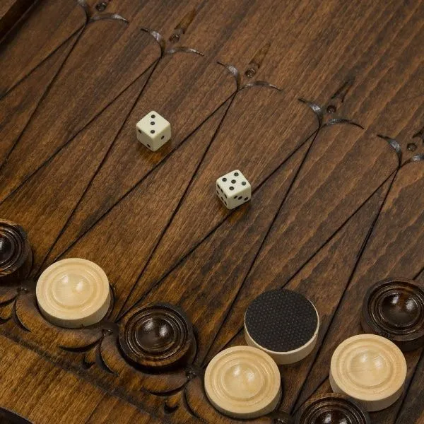 Нарды резные "Путин", Mirzoyan