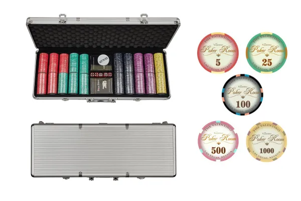 Набор для покера Valentino на 500 фишек