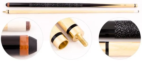 Кий для русского бильярда 2-pc «Star / Ramin» (черный)