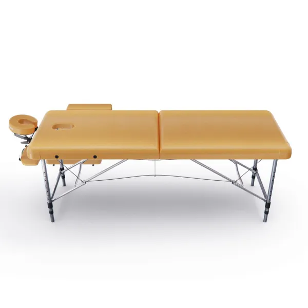 Массажный стол DFC NIRVANA Elegant LUXE, цвет горчичный