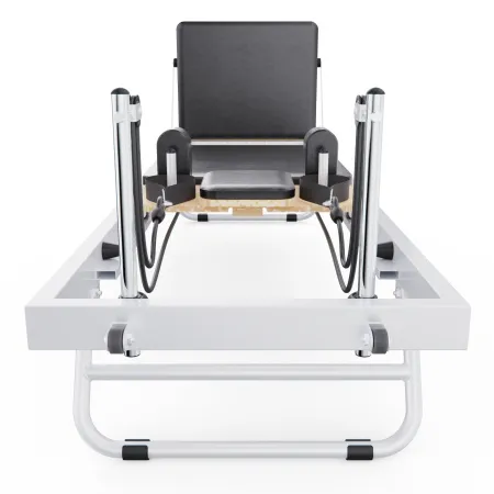 Стол для пилатеса (реформер) DFC с деревянными вставками