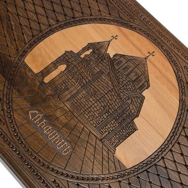 Нарды резные "Рипсиме - Орнамент" 60, Zakaryan