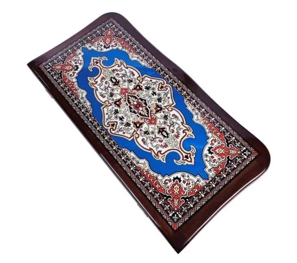 Нарды Бакинские "Синий узор" в дипломате