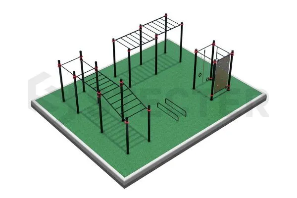 Умная спортивная площадка. Комплект детского воркаута (приказ Минспорта России №107 от 15.02.2022)