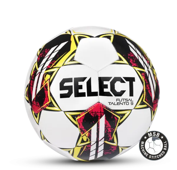 Футзальный  мяч Select Futsal Talento 9 v22, 49,5-51,5 см, бел-желт, арт. 1060460005