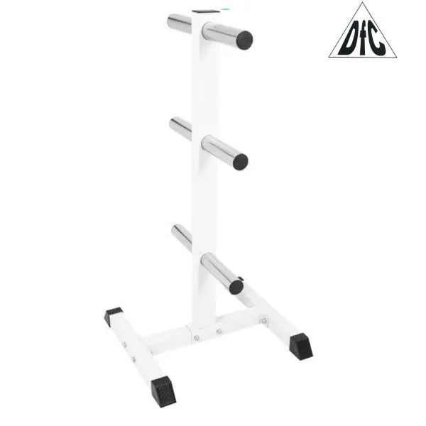 Стойка для хранения дисков диаметром 50 мм (на 6 позиций), белая