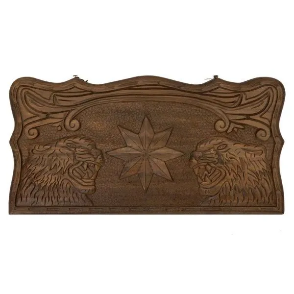 Нарды резные "Звезда и Тигр", Petrosyan