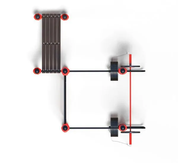 Уличный комплекс для воркаута WORKOUT-FIT - 03