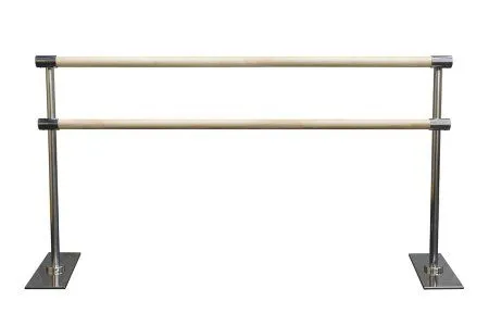 2-х уровневый мобильный (переносной) хореографический станок «Элегант» V2.0 (нерж. сталь)