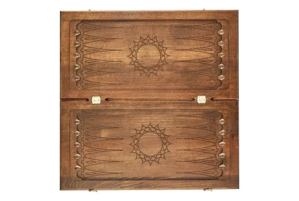 Нарды резные "Гладкие-2" 60, Ustyan