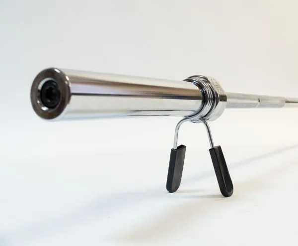 Гриф олимпийский прямой хромированный 72" REBEL с замками