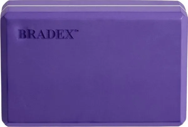 Блоки для йоги, Bradex SF 0614, фиолетовый, 2 шт