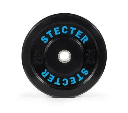 Диск 20 кг. каучуковый STECTER rubber bumper plates