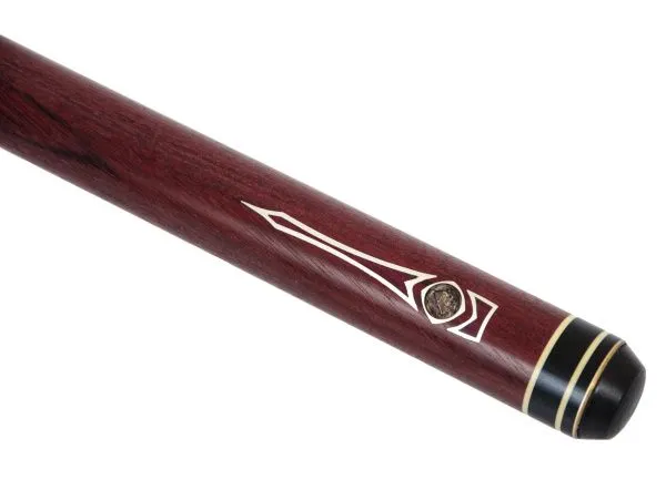 Кий для русского бильярда 2-pc наборный «Мастер 6-4» (амарант, граб)