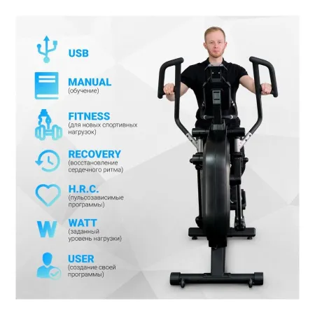 Эллиптический тренажер Sportop E350-LCD