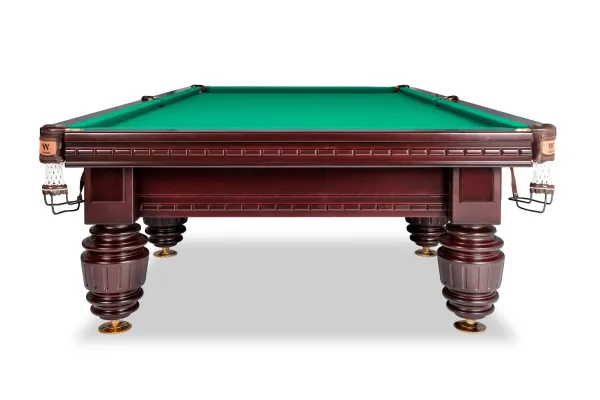 Бильярдный стол для русской пирамиды Weekend "Turnus" 12 футов, борта дуб (махагон)