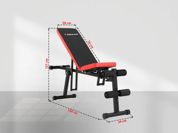 Скамья силовая универсальная UNIX Fit BENCH 130P