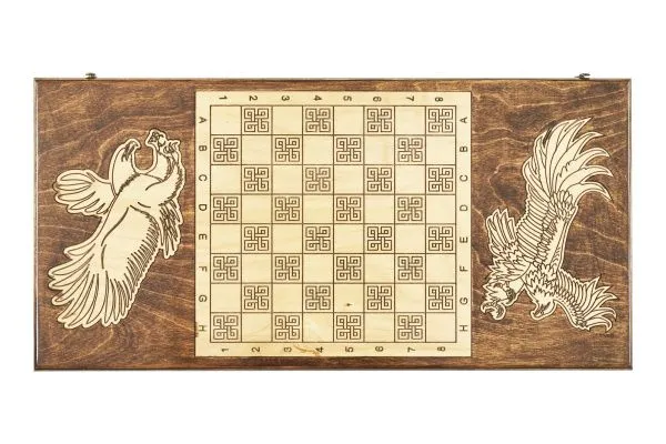 Нарды резные "Дикий мир", Ustyan