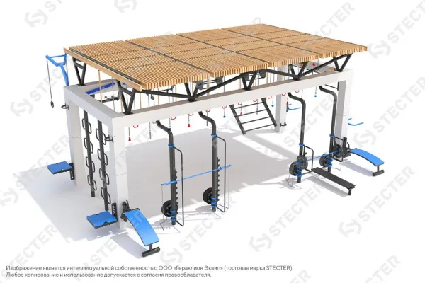Уличный спортивный комплекс "Центр Силы"