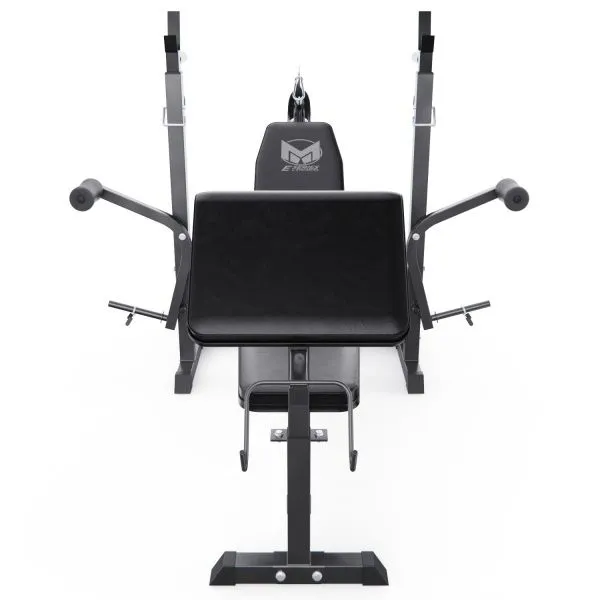Скамья со стойками под штангу DFC GYRONETICS GN008 с партой для бицепса